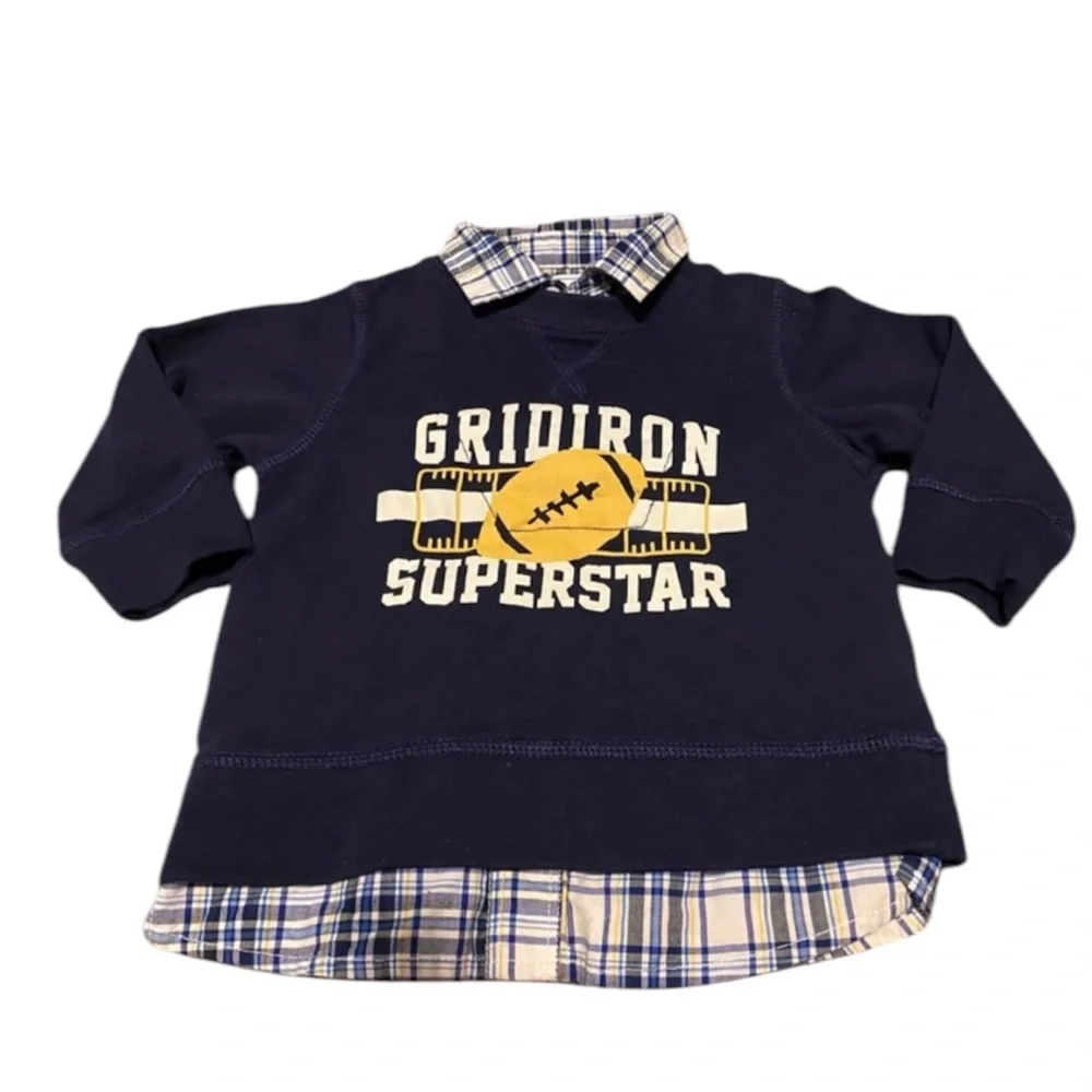 The Children’s Place Gridiron Superstar Football Collared 18-24 Month